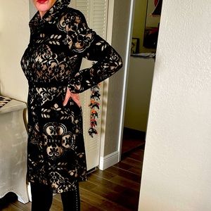 Anthropology dress coat